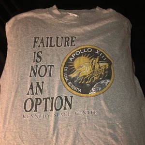 Apollo 13 “Failure is not an option” shirt